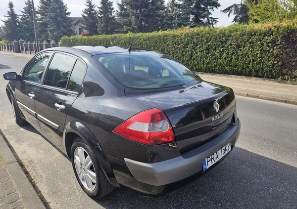 Renault Megane cena 4900 przebieg: 186850, rok produkcji 2004 z Rawicz małe 67